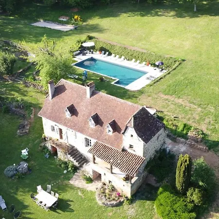 La Cayrouse Piscine Tennis Boulodrome Villa Le Bouyssou