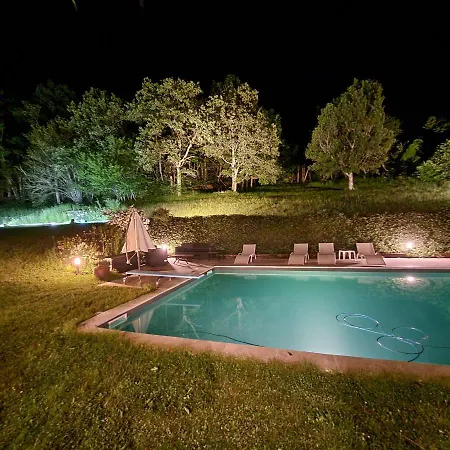 Villa La Cayrouse Piscine Tennis Boulodrome Le Bouyssou