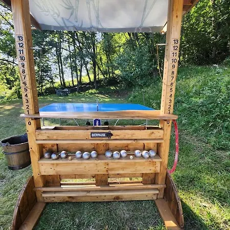 Villa La Cayrouse Piscine Tennis Boulodrome Le Bouyssou