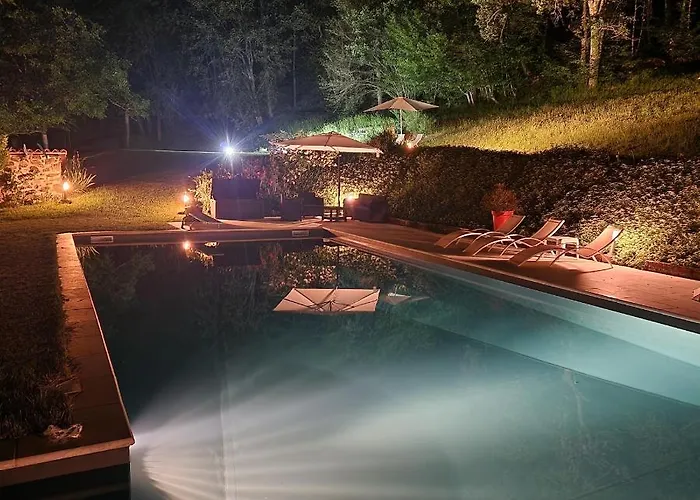 Villa La Cayrouse Piscine Tennis Boulodrome Le Bouyssou