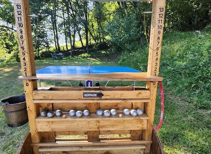 Villa La Cayrouse Piscine Tennis Boulodrome Le Bouyssou